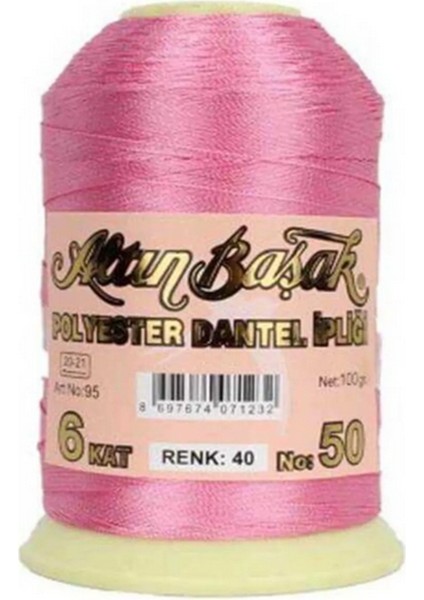 Altın Başak Polyester Dantel Ipliği No:50 100 gr