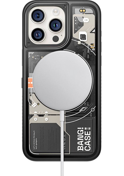 iPhone 15 Pro Max Kılıf Özelleştirilebilir 3 Fonksiyonlu Bluetooth Bağlantılı Bitmo Lab Bangcase Akı indirimleri