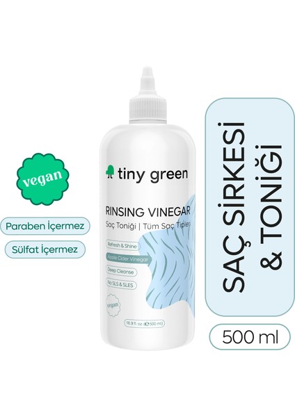 Saç Sirkesi ve Toniği Tüm Saç Tipleri 500 ml