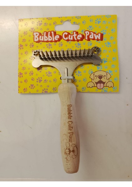 Bubble Cute Paw Kıtık Açıcı Tımar Tarağı - 14 Pimli