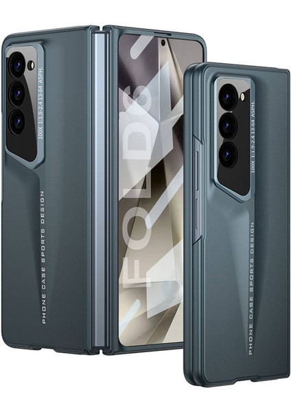 Galaxy Z Fold 6 Kılıf Ultra Ince Kamera Korumalı Sert Rubber Zore Procase Kapak-Yeşil