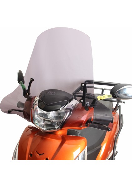 Tvs Jupiter 125 2023-2024 Uyumlu Ön Cam Füme 58 cm