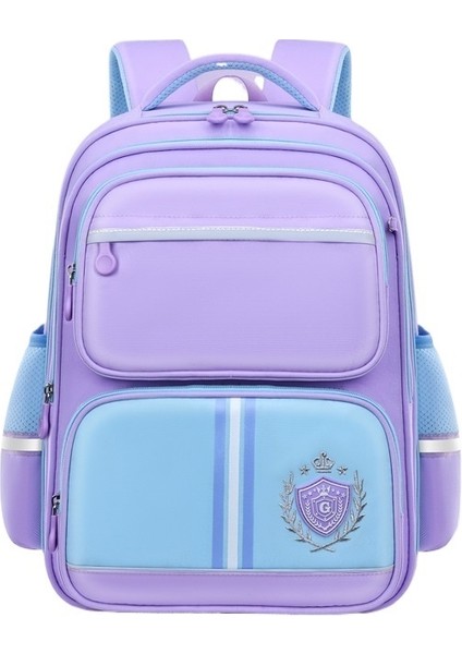 1-3-6. Sınıflardaki Kız ve Erkek Ilkokul Öğrencilerinin Okul Çantaları, Ingiliz Tarzı Yük Azaltıcı ve Koruyucu Çocuk Sırt Çantaları (Yurt Dışından)