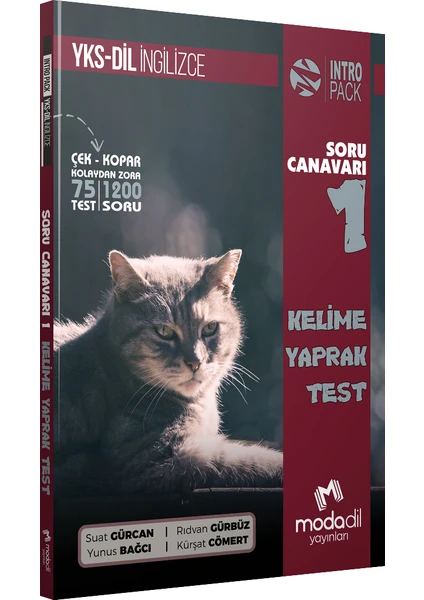 Yayınları YKS-DİL İngilizce Soru Canavarı 1 - Kelime Yaprak Test - Suat Gürcan