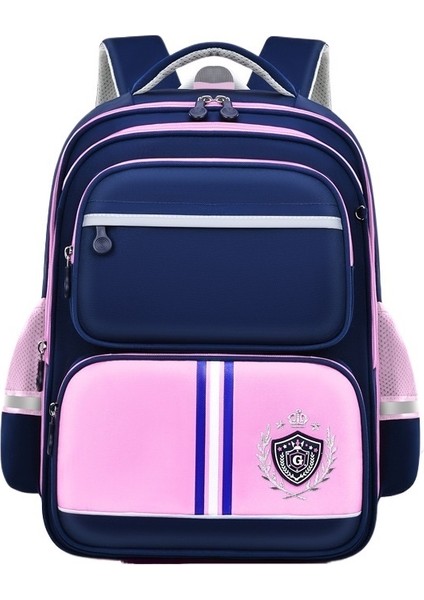 1-3-6. Sınıflardaki Kız ve Erkek Ilkokul Öğrencilerinin Okul Çantaları, Ingiliz Tarzı Yük Azaltıcı ve Koruyucu Çocuk Sırt Çantaları (Yurt Dışından)