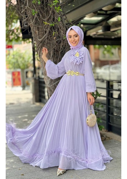 Elbise QAY65002 Lila