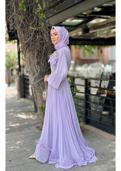 Elbise QAY65002 Lila