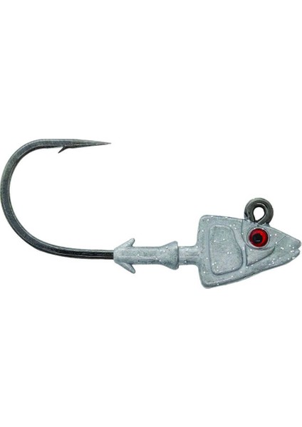 SD824 Shad Jig Head Pl - PLATIN-10GR - 3lu - 3-0