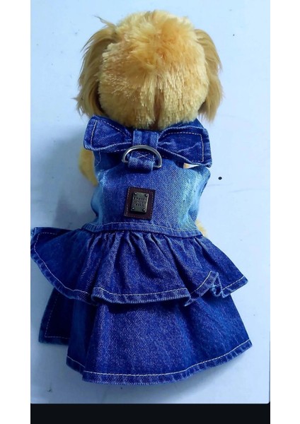 Küçük Irk Köpek Için Jean Elbise