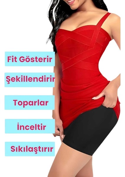 Kadın Dikişsiz Doğum Sezeryan Sonrası Toparlayıcı Paçalı Korse