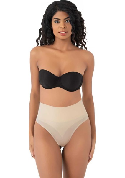Kadın Dikişsiz Alt Karın Toparlayıcı String Külot Korse 3'lü Set modelleri