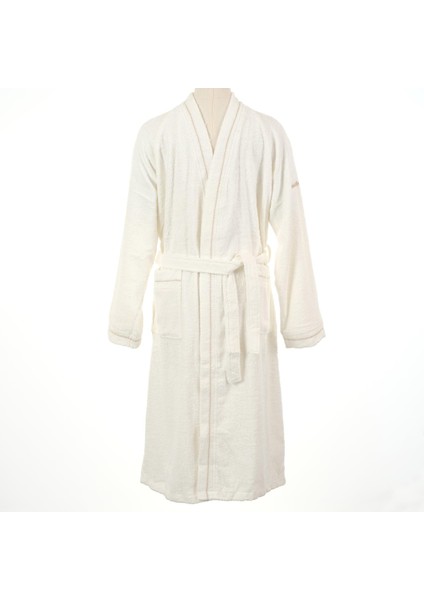 Spencer Bambu Erkek Bornoz (Xl-Xxl) Mc063696 Beyaz