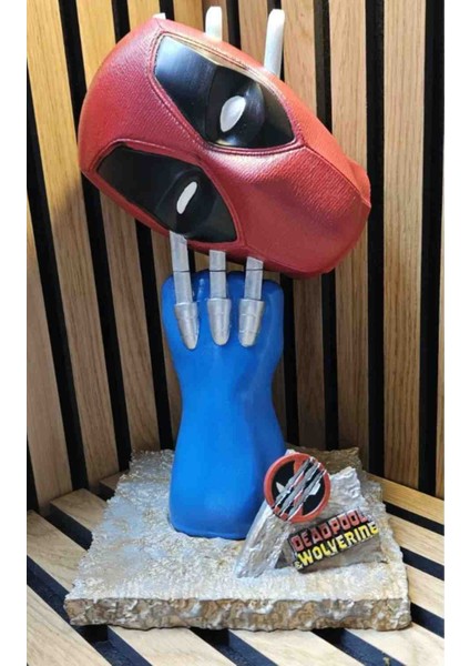 AE3D Basım Merkezi Deadpool Wolverıne Bustu