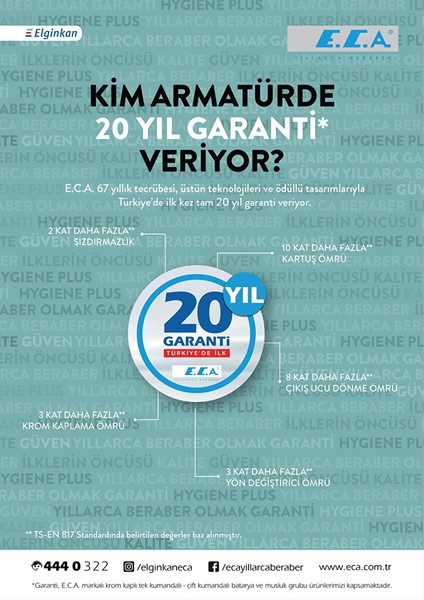 Eca Tiera 102188002C1 Yüksek Tip Lavabo Bataryası Mat Siyah
