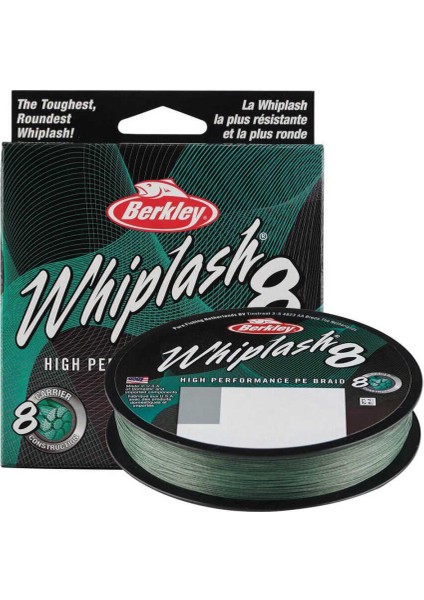 Whiplash 8 Braid Ip Misina Moss GREEN-0.08MM - 150MT - 12.9kg