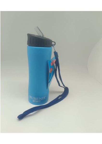 Rcm-04 500 ml Ince Gövde Çelik Matara Açık Mavi 1 Adet
