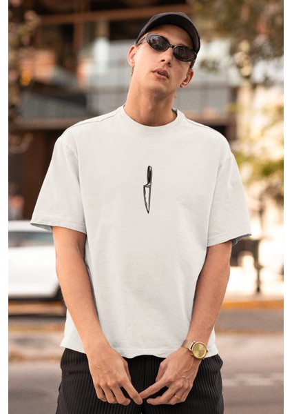 Oversize My Knıves T-Shirt Unisex /chef modelleri