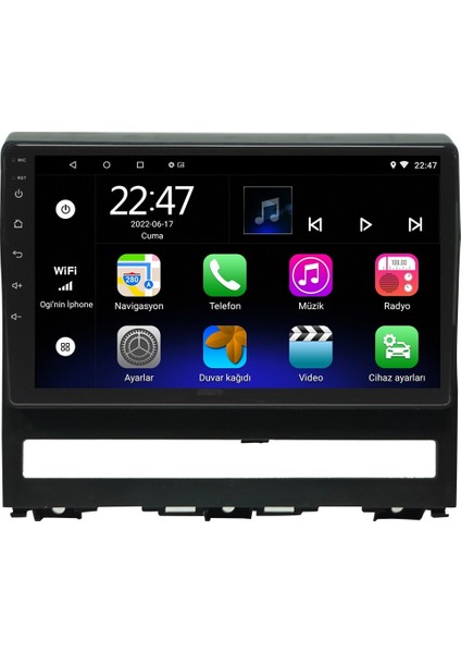 Fiat Albea Android 2gb Ram 32GB Rom Carplay Navigasyon Multimedya