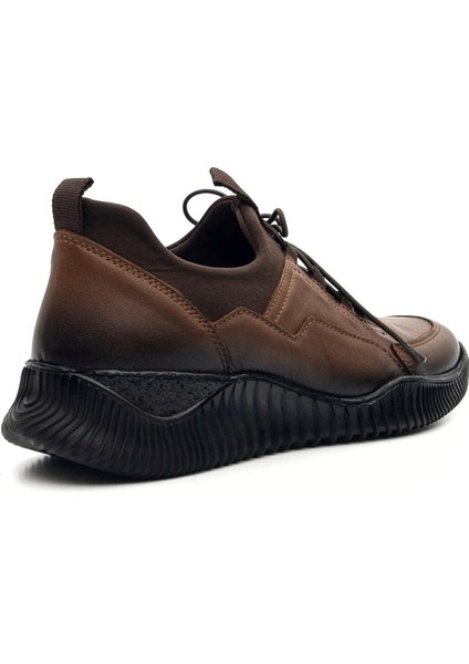 1953831K Kadın Deri Streç Bağ Kalın Taban Günlük Ayakkabı modelleri