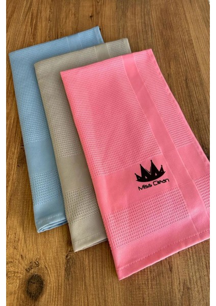 3'lü Mikrofiber Cam Ayna Toz Bezi 42x68cm Paket İçeriği: 1- 5 modelleri