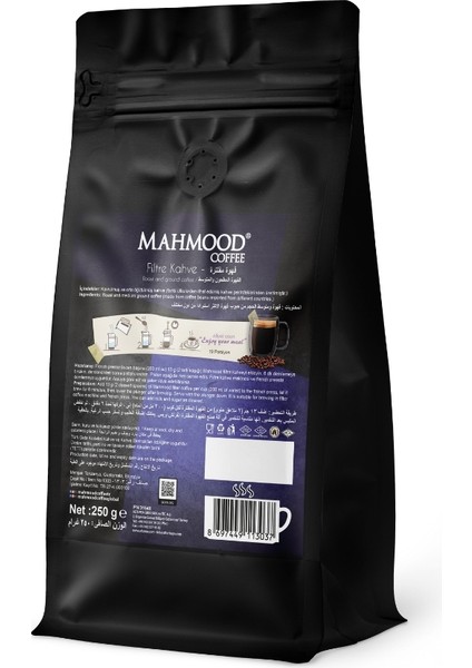 Mahmood Coffee Filtre Kahve 250 gr