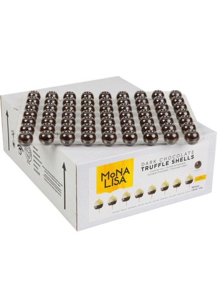 Bitter Çikolatalı Trüf Oluklu Bilye 1,36 kg