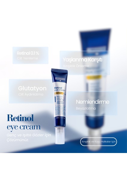Yaşlanma Karşıtı Retinol Göz Kremi