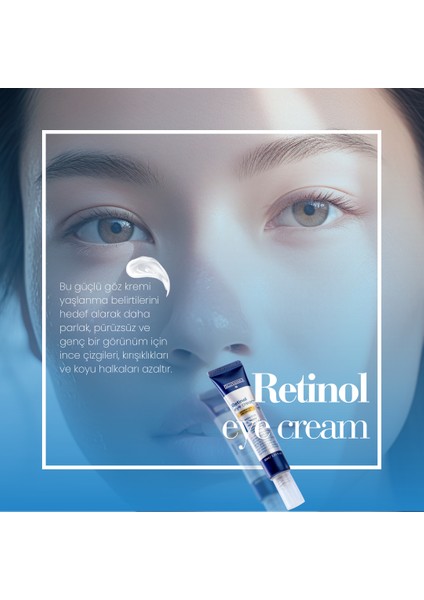 Yaşlanma Karşıtı Retinol Göz Kremi