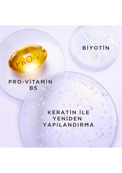 PANTENE PRO-V MIRACLES İpeksi Parlaklık Şampuan İşlem Görmüş Saçlar için 325ML