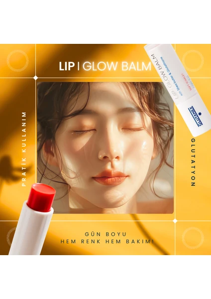 Lip Glow Balm Soft Scarlet