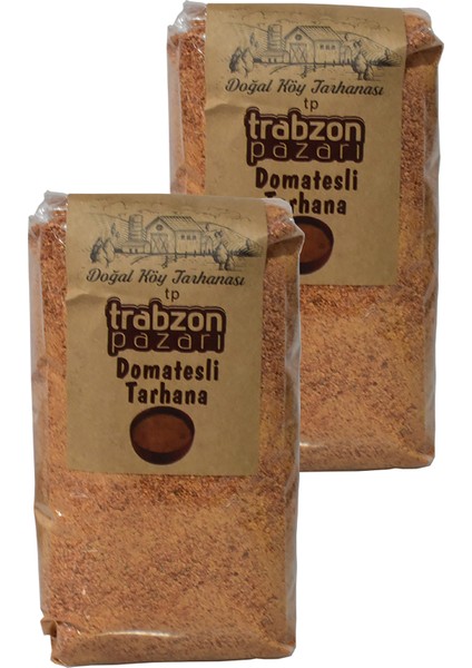 Trabzon Pazarı Doğal Domatesli Köy Tarhana 2X500 gr