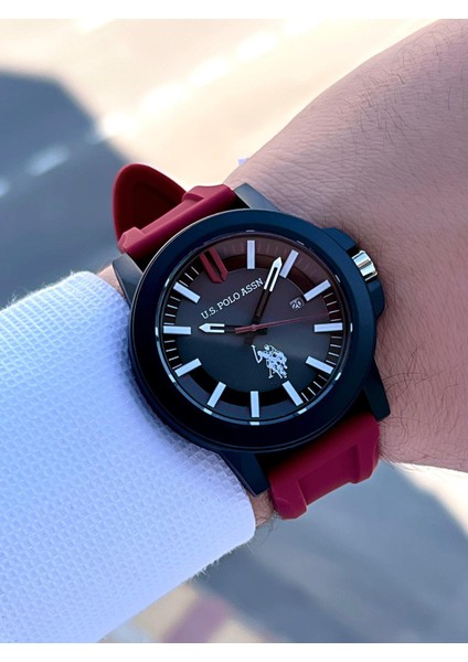 Silikon Kordon 5 Atm Suya Dayanıklı Spor Erkek Kol Saati 1029.B03 modelleri