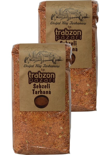 Trabzon Pazarı Doğal Sebzeli Köy Tarhana 2X500 gr