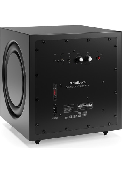 SW-10 Siyah Aktif Subwoofer