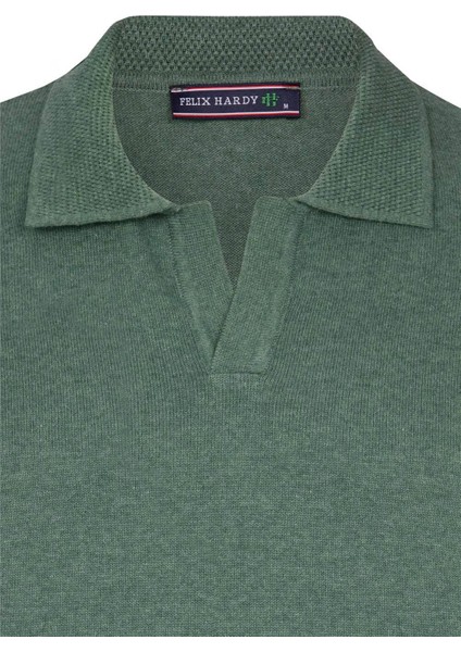 Erkek Polo Yaka Uzun Kollu Kazak fiyatları