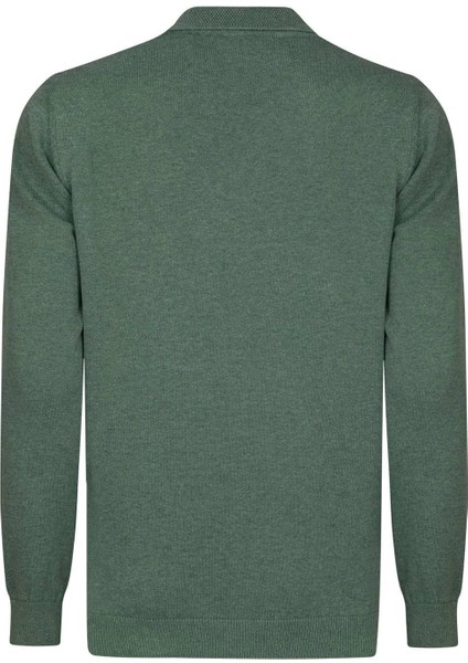 Erkek Polo Yaka Uzun Kollu Kazak modelleri