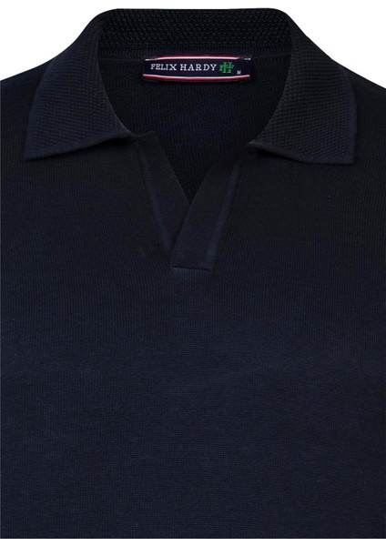 Erkek Polo Yaka Uzun Kollu Kazak