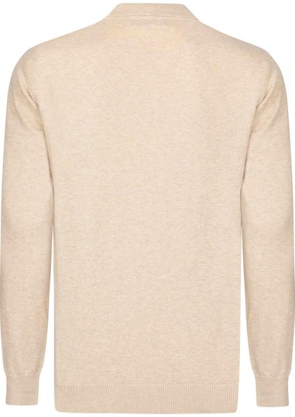 Erkek Polo Yaka Uzun Kollu Kazak modelleri