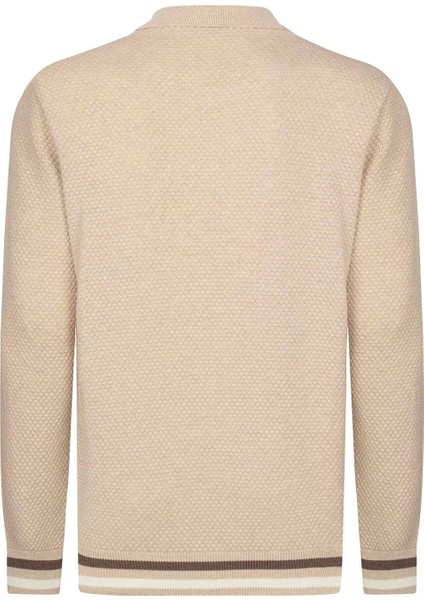 Erkek Polo Yaka Uzun Kollu Kazak modelleri