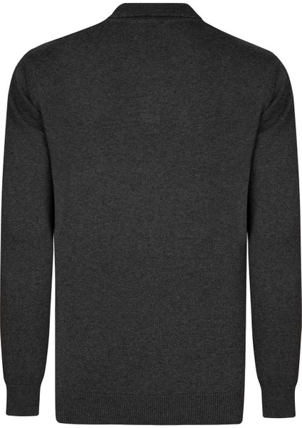 Erkek Polo Yaka Uzun Kollu Kazak modelleri