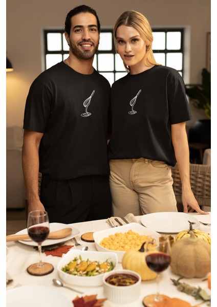 Oversize Çırpma Teli T-Shirt Unisex /chef