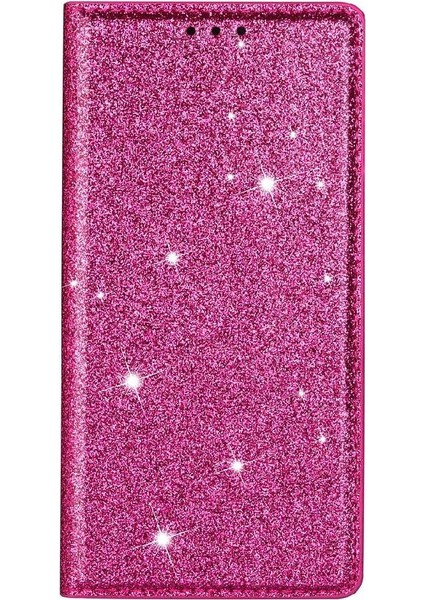 IPhone 12 Için Glitter Flip Case Pro Max Kart Tutucu Pu Deri Manyetik (Yurt Dışından)