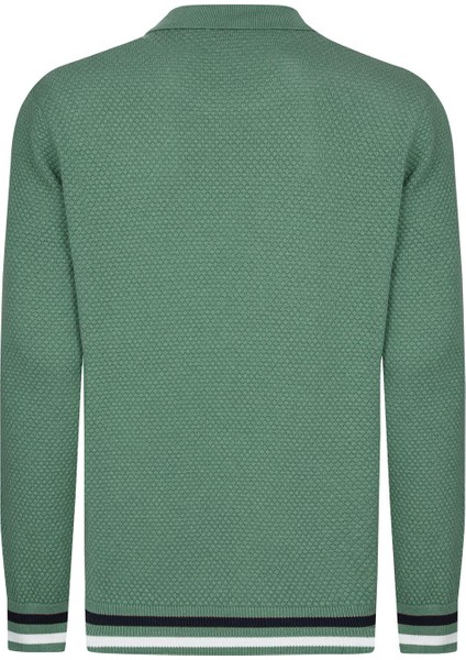 Erkek Polo Yaka Uzun Kollu Kazak modelleri