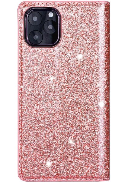 Glitter Flip Case IPhone 11 Pro Max Flip Case Cüzdan Kart Tutucu Pu (Yurt Dışından)