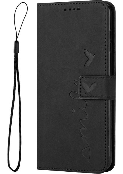 Xiaomi Poco M6 4g Kickstand Yan Toka Pu Deri Aşk Için Flip Case (Yurt Dışından) modelleri