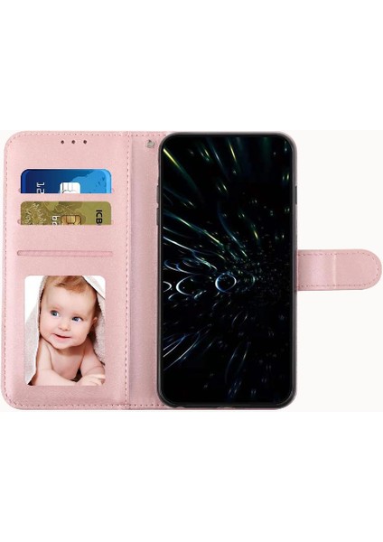 Xiaomi Poco M6 4g Yan Toka Için Flip Case Tam Koruma Kartı Pu (Yurt Dışından)