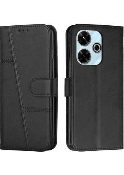 Xiaomi Poco M6 4g Yan Toka Için Flip Case Tam Koruma Kartı Pu (Yurt Dışından) fiyatları