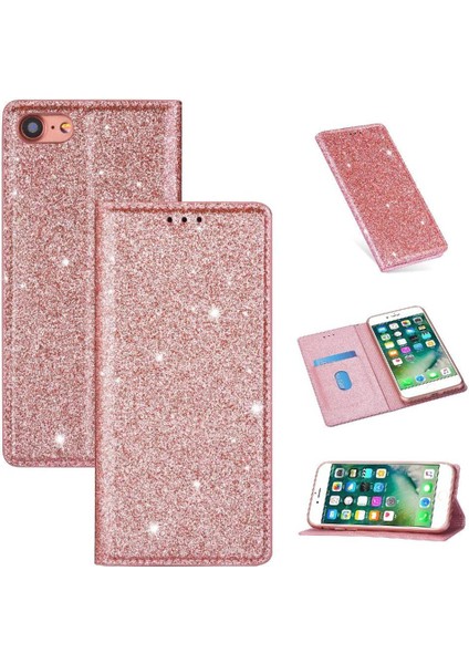 IPhone 8 Için Glitter Flip Case/iphone Se 2022 Flip Case Cüzdan Manyetik (Yurt Dışından)