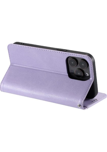 Xiaomi Poco M6 4g 6 Kart Yuvaları Için Flip Case Pu Deri Cüzdan Kickstand (Yurt Dışından)