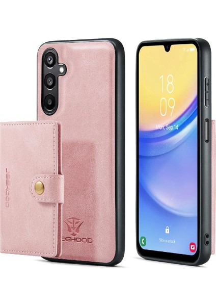 Samsung Galaxy A15 Kart Sahibi Magsafe Ayrılabilir Manyetik Tasarım Için Kılıf (Yurt Dışından)